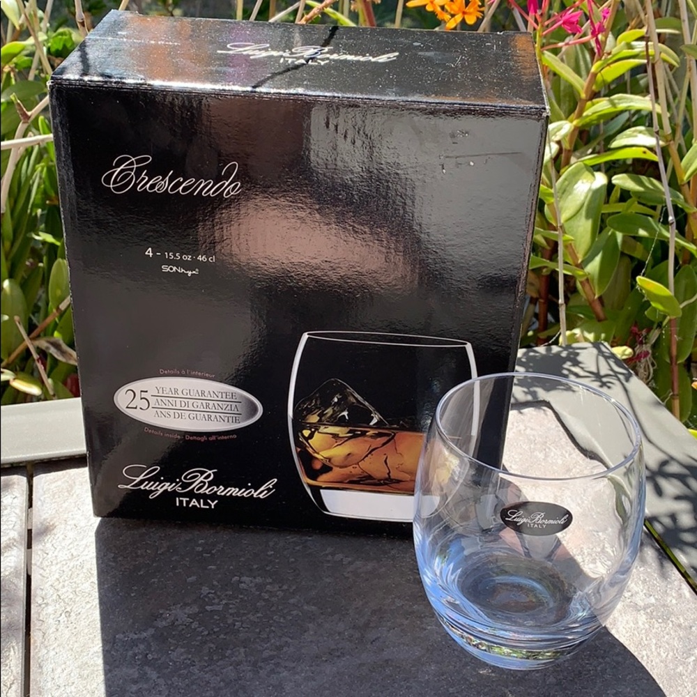 Luigi Bormioli Crescendo glasses